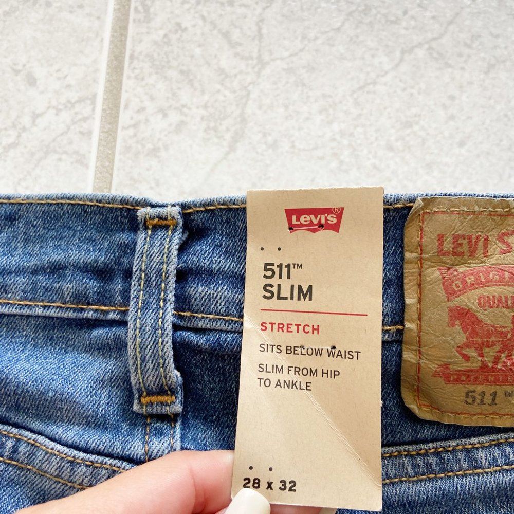 NEW Levi's Men's 511 Slim Jeans - Picture 8 of 8